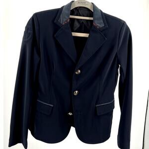 Cavalleria Toscana Kids Equestrian Navy Show Jacket